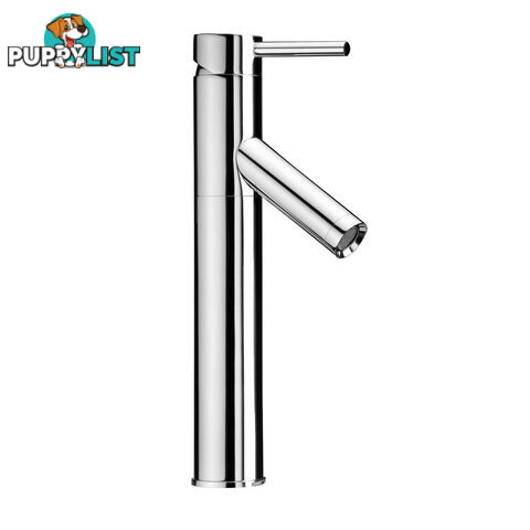 Kitchen Sink Faucet Flick Vanity Basin Tall Mixer Tap Bathroom Spout Brass Round