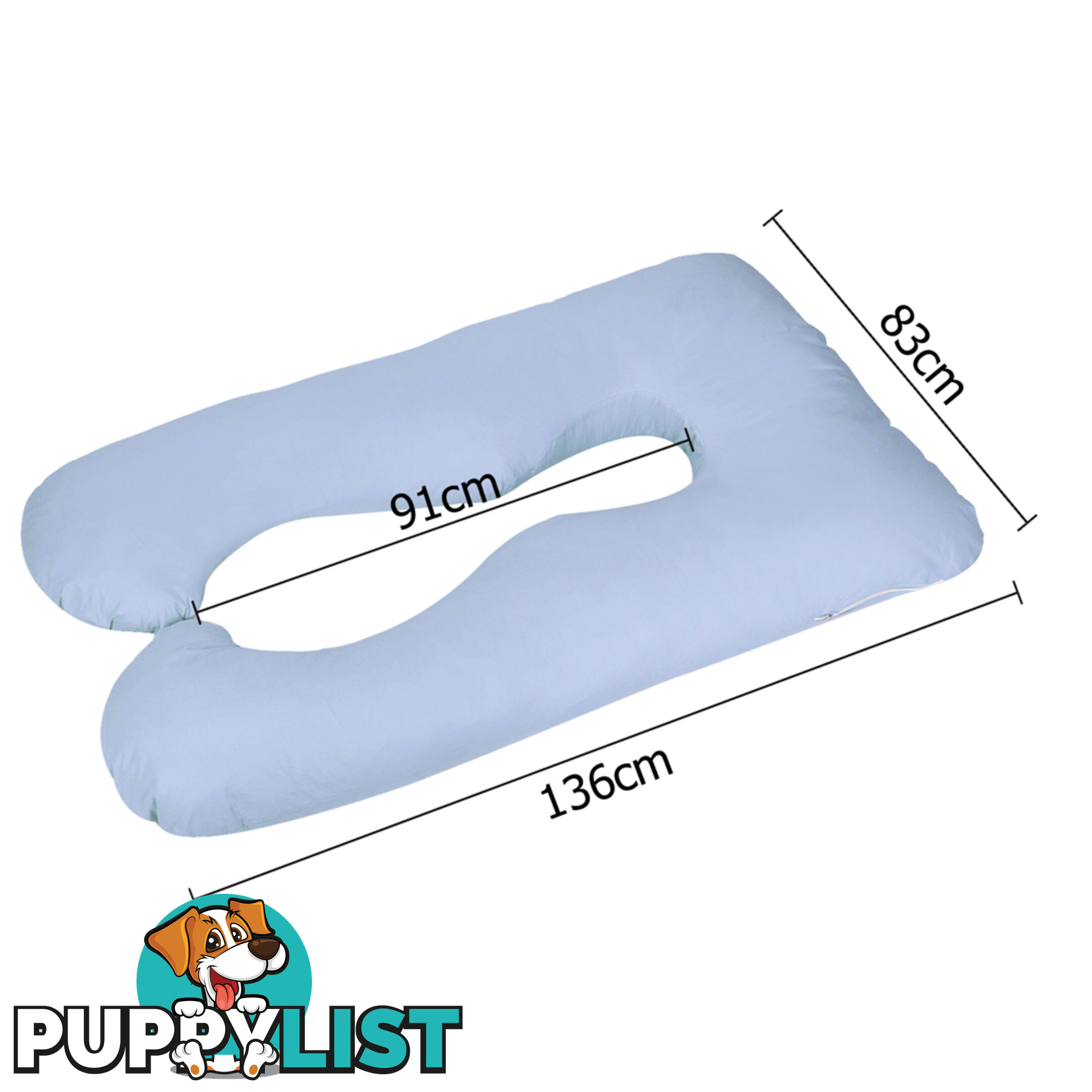 Nursing Support Pillow Feeding Baby Cushion Blue