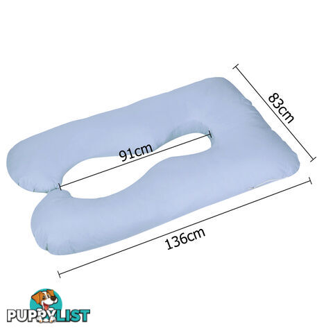 Nursing Support Pillow Feeding Baby Cushion Blue