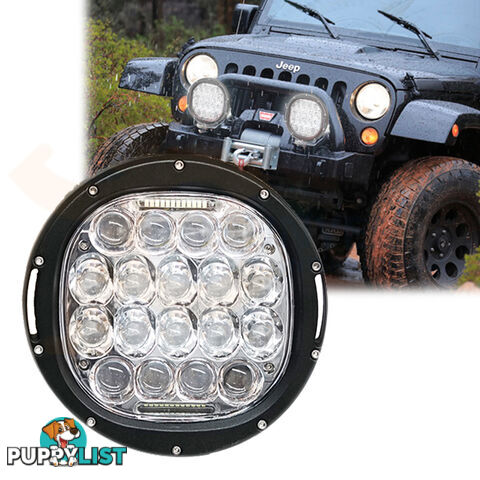 PAIR 185W CREE LED Driving Light Offroad Spotlights DRL Replace HID Bar 96W Blk