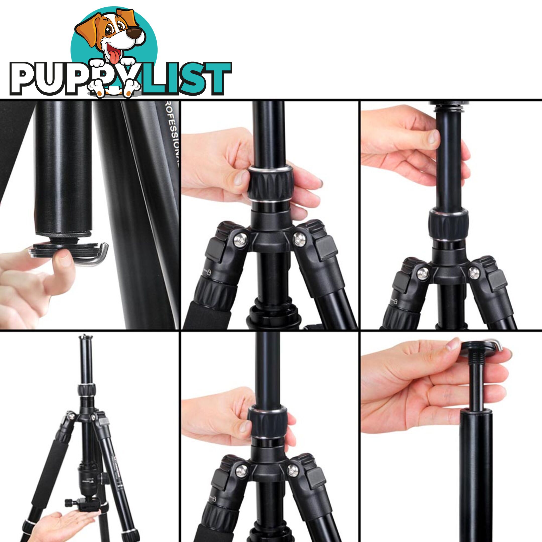 Professional 2 IN 1 Monopod/Tripod Digital Camera 152cm