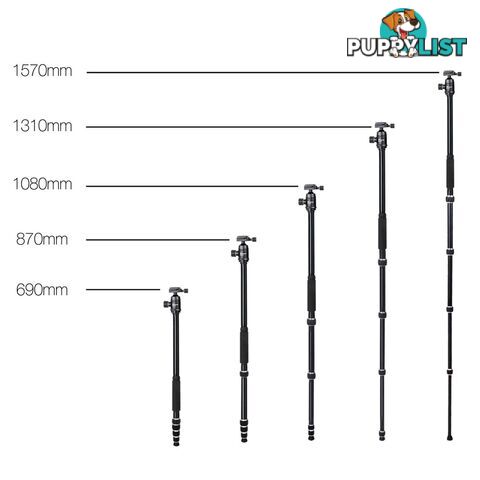 Professional 2 IN 1 Monopod/Tripod Digital Camera 152cm