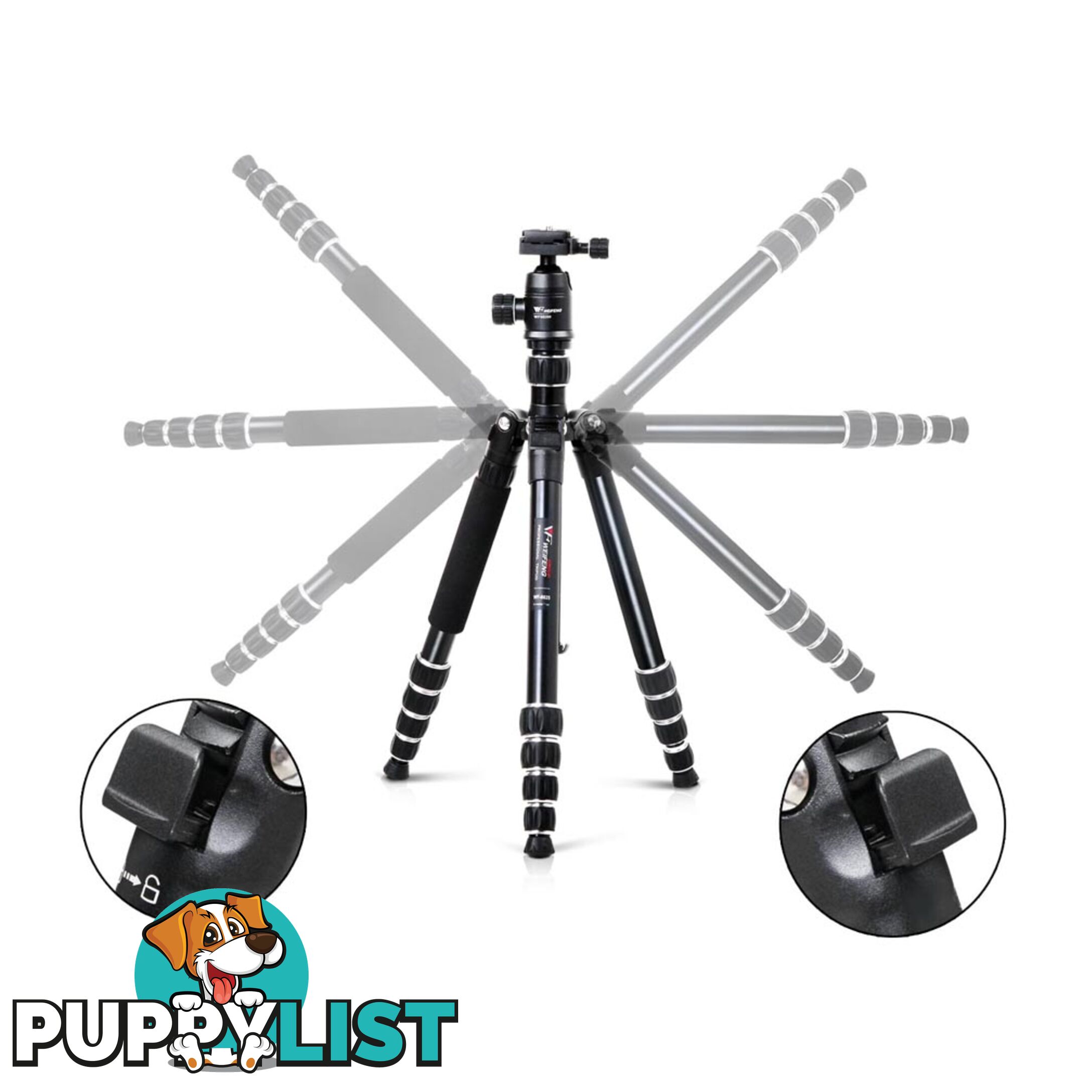 Professional 2 IN 1 Monopod/Tripod Digital Camera 152cm