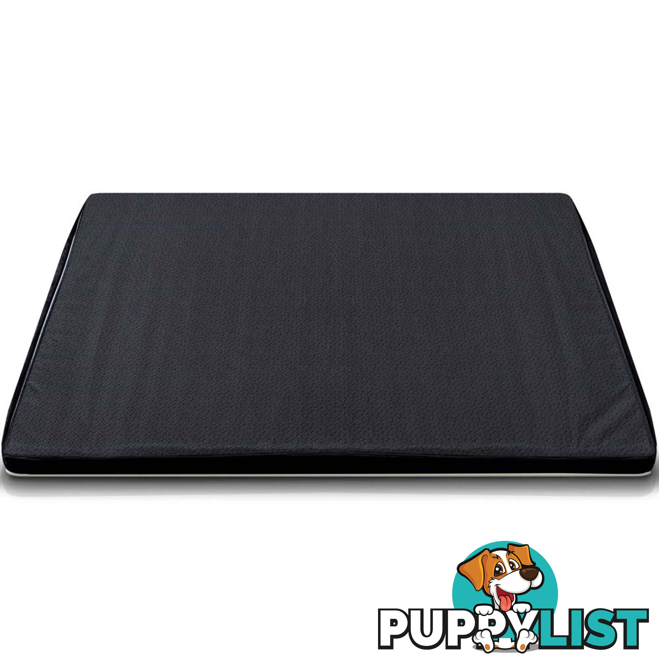 Pet Dog Anti Skid Sleep Memory Foam Mattress Bed Medium Black