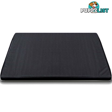 Pet Dog Anti Skid Sleep Memory Foam Mattress Bed Medium Black