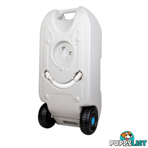 40L Portable Wheel Water Tank Grey