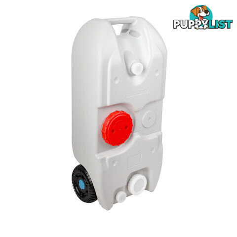 40L Portable Wheel Water Tank Grey