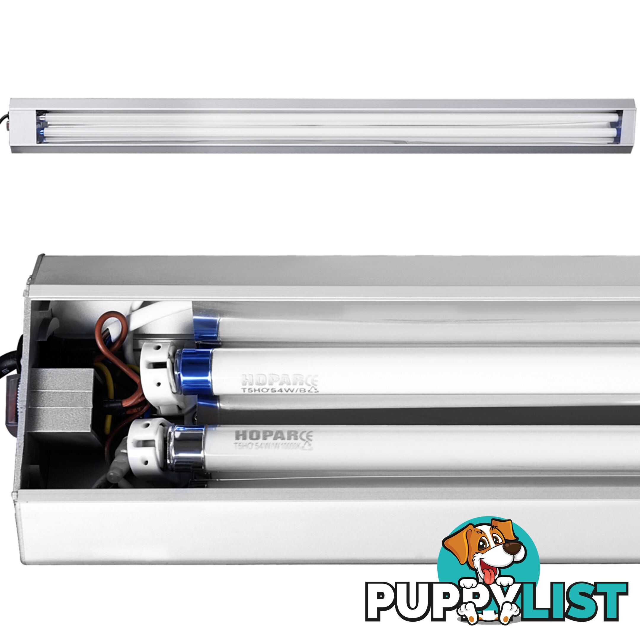 Fish Aquarium Tank T5 HO Fluoscent Light Tube Blue White 120cm