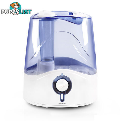 Ultrasonic Cool Mist Air Humidifier 4.5L White Blue