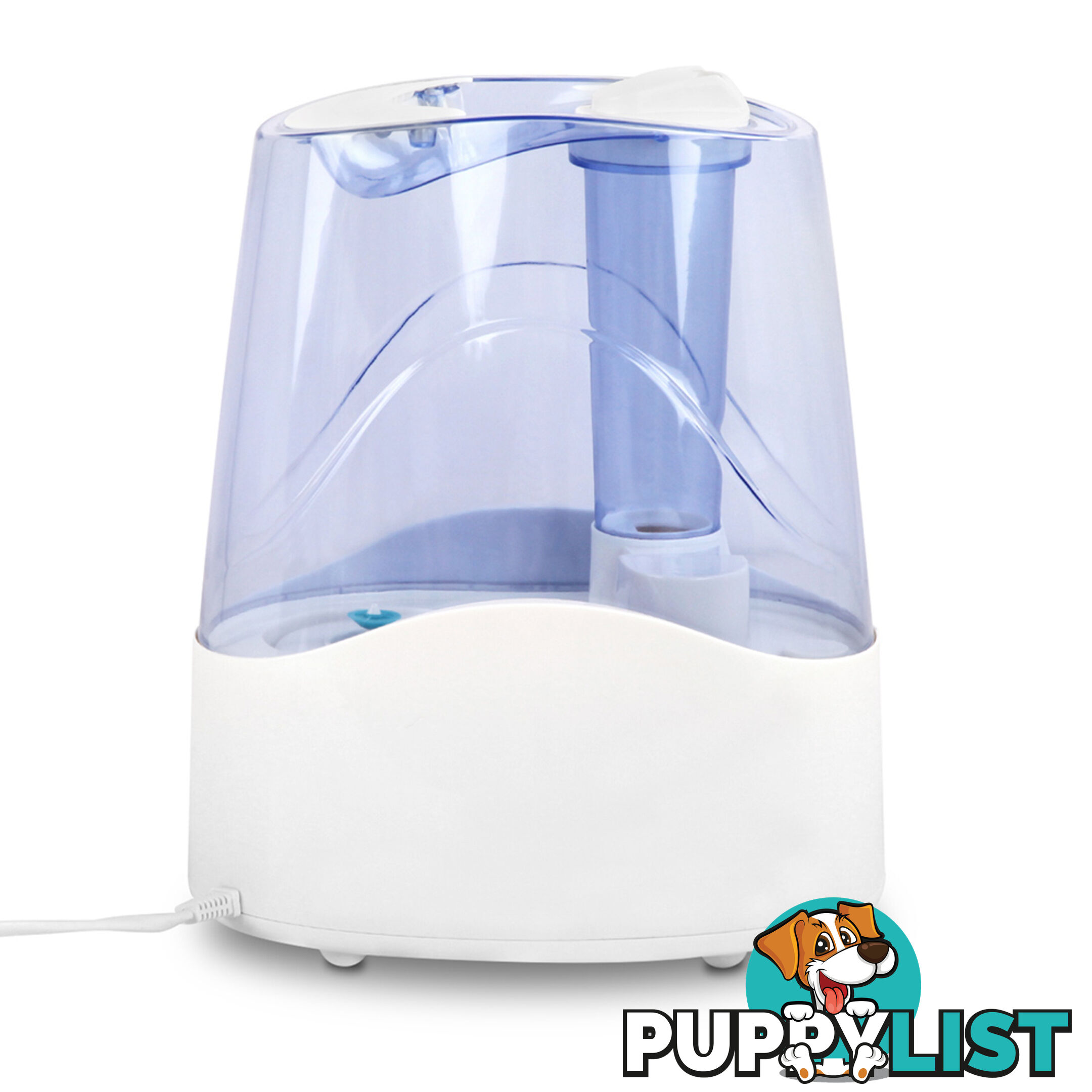 Ultrasonic Cool Mist Air Humidifier 4.5L White Blue