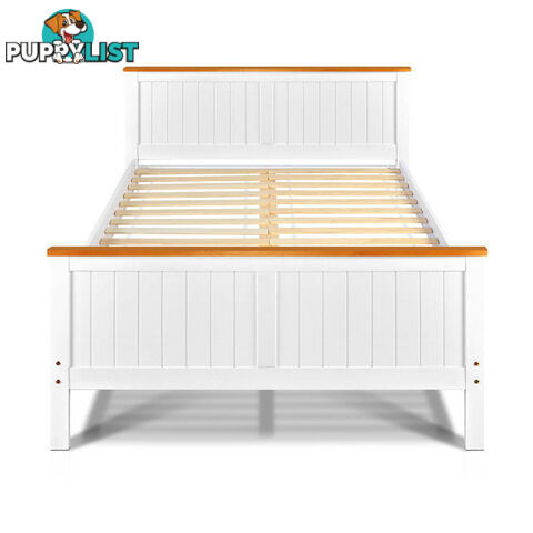 Pine Wood Queen Bed Frame