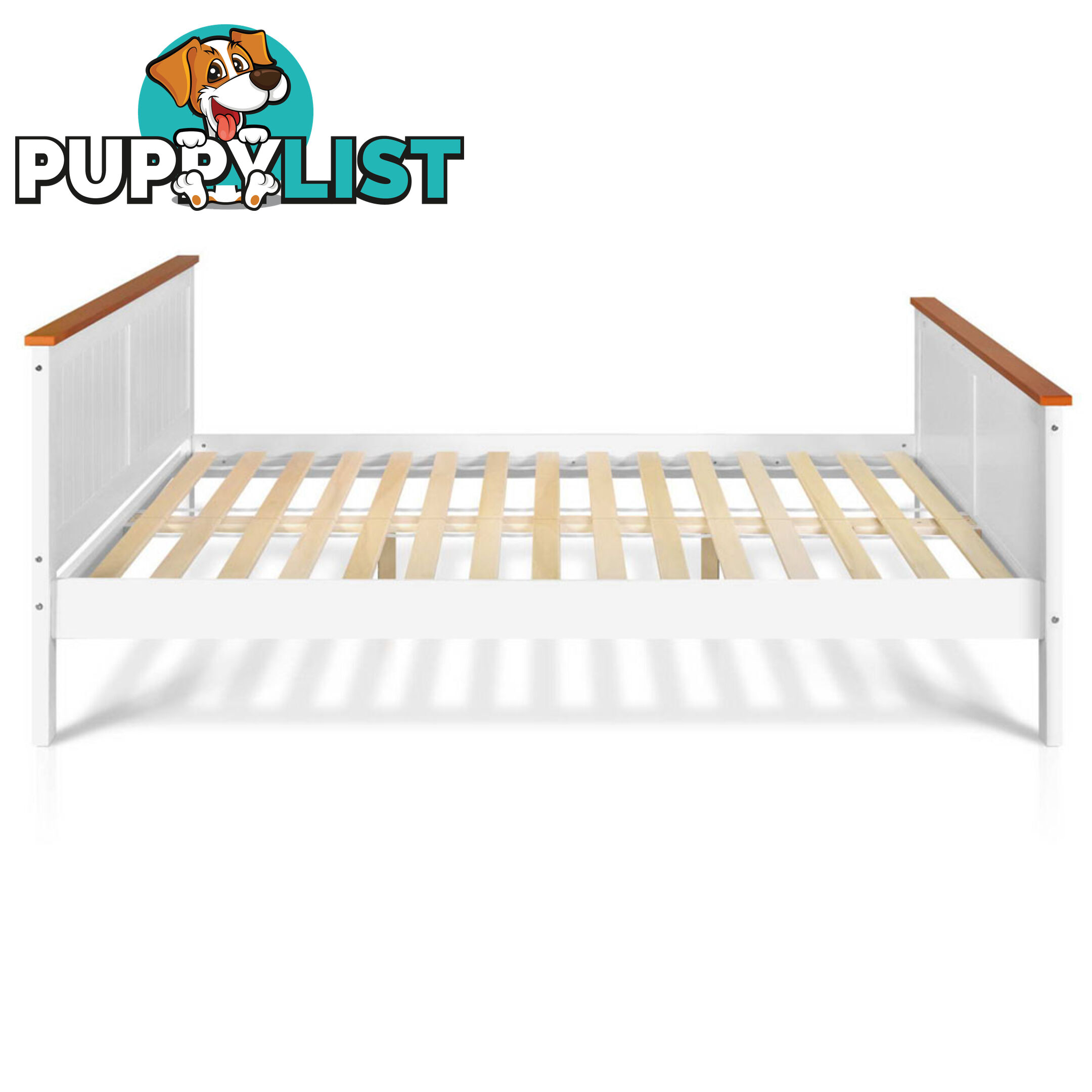 Pine Wood Queen Bed Frame