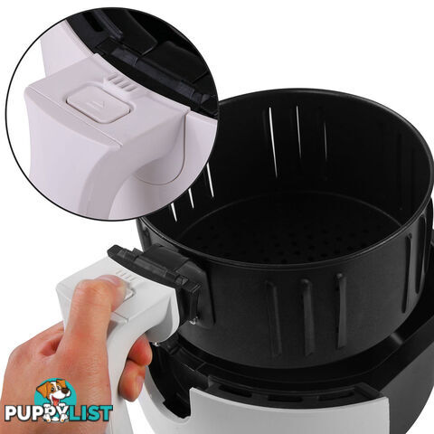 5 Star Chef Oil-Less Air Fryer 2.2L - White