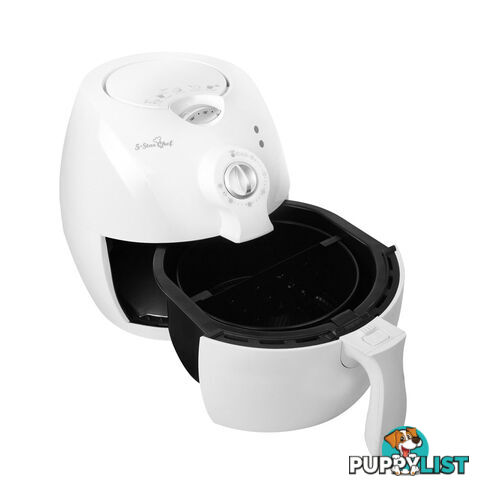 5 Star Chef Oil-Less Air Fryer 2.2L - White