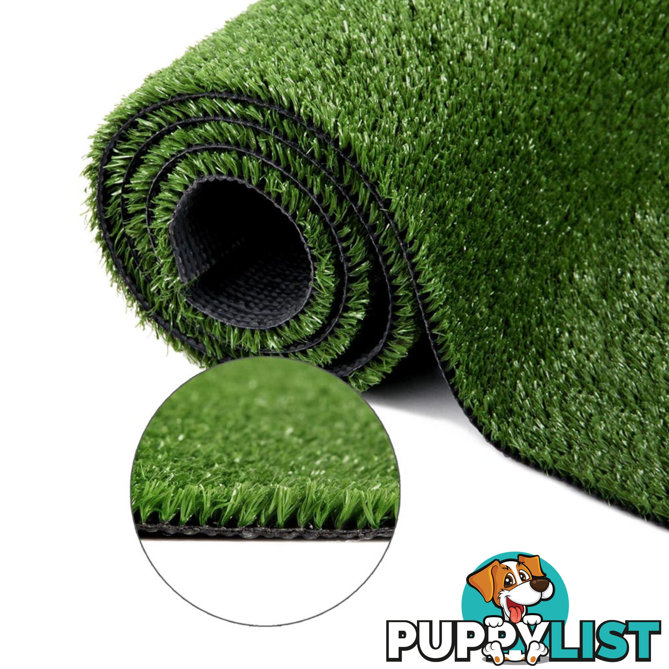 Artificial Grass 20 SQM Polypropylene Lawn Flooring 1X20M Olive Green