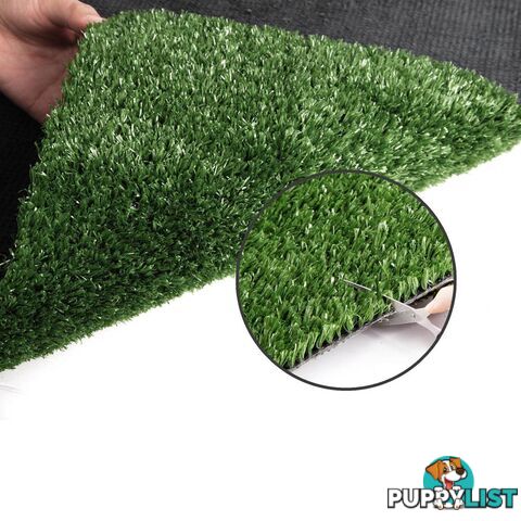 Artificial Grass 20 SQM Polypropylene Lawn Flooring 1X20M Olive Green