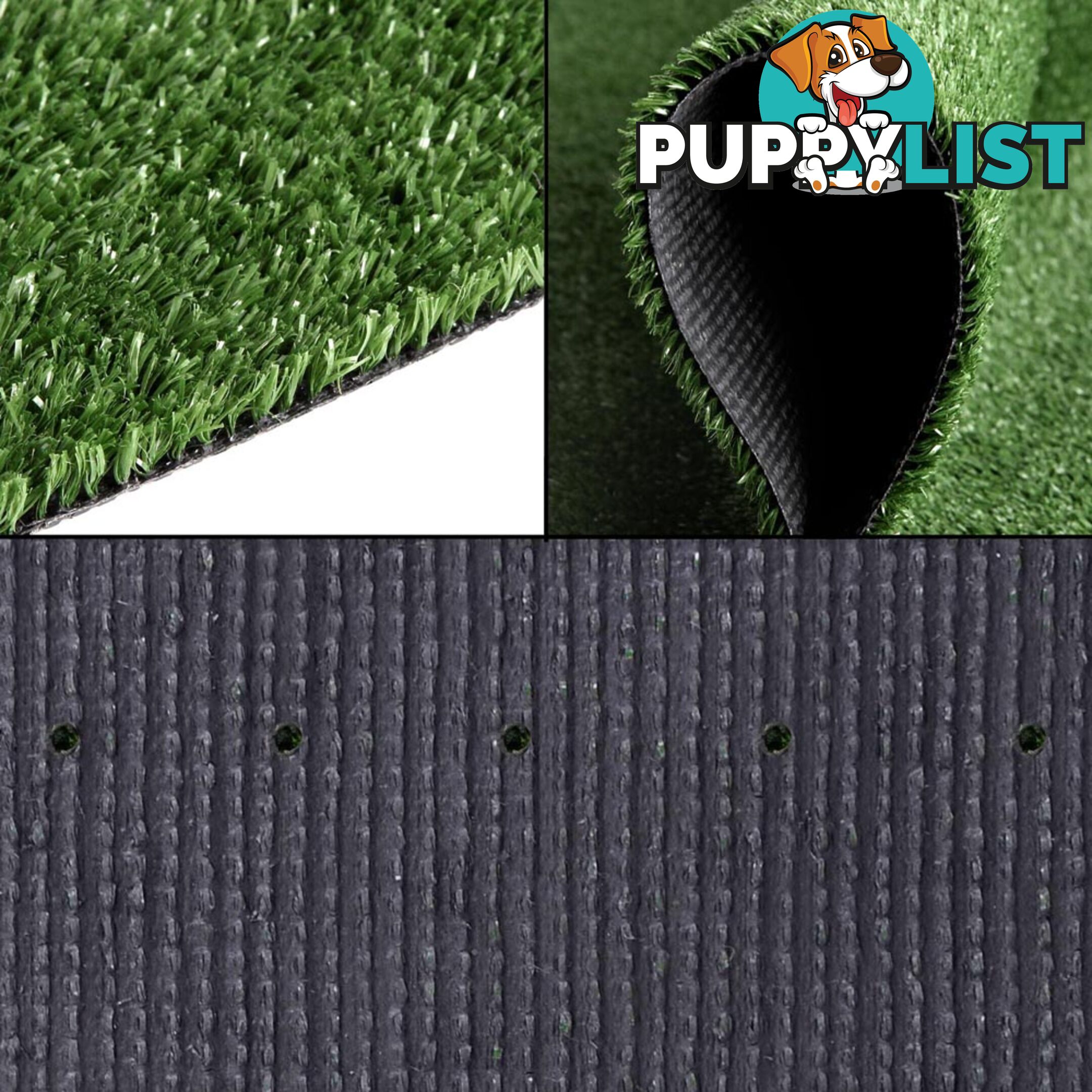 Artificial Grass 20 SQM Polypropylene Lawn Flooring 1X20M Olive Green