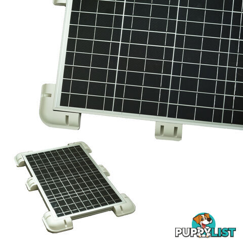 Solar Panel Corner Cable Mounting Bracket Entry Motorhome Caravan RV Boat