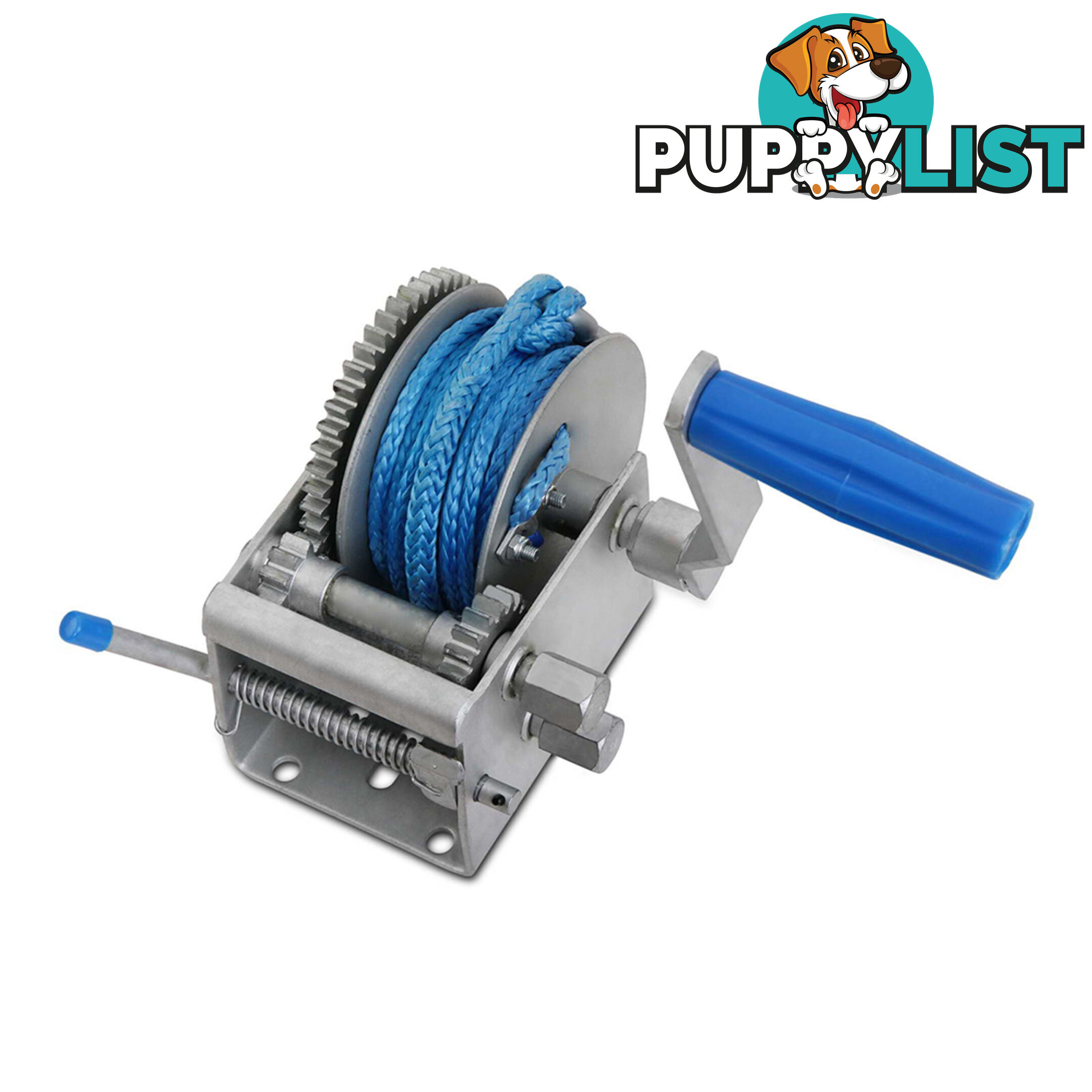 3 Speed Hand Winch with Rope