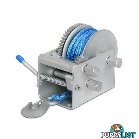 3 Speed Hand Winch with Rope