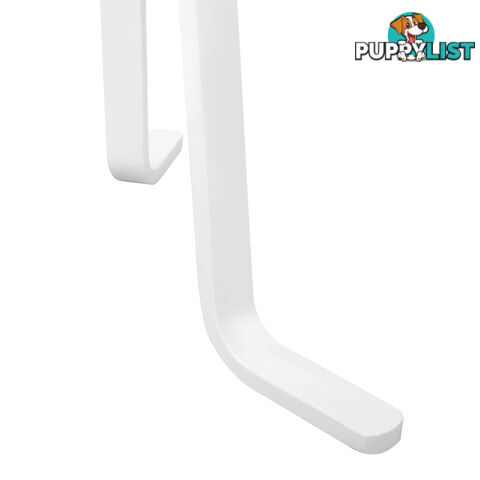 Wooden Coat Rack Clothes Stand Hanger White