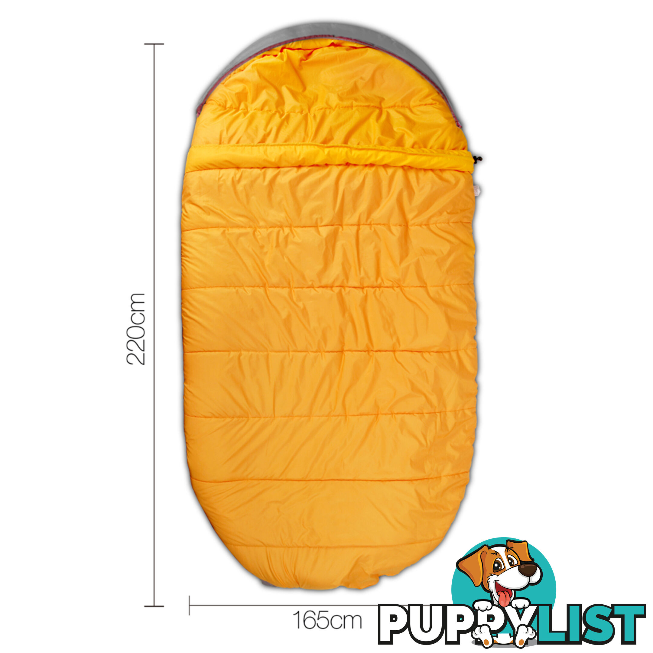 Pebble Shape Thermal Sleeping Bag 220x 100cm