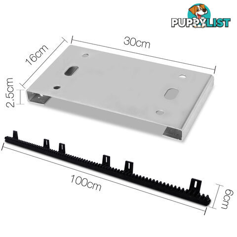 Automatic Sliding Gate Opener  - 1200KG - 6M with Hardware Kit & Keypad