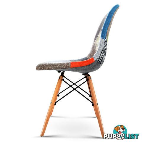 Set of 2 Dining Chair Fabric