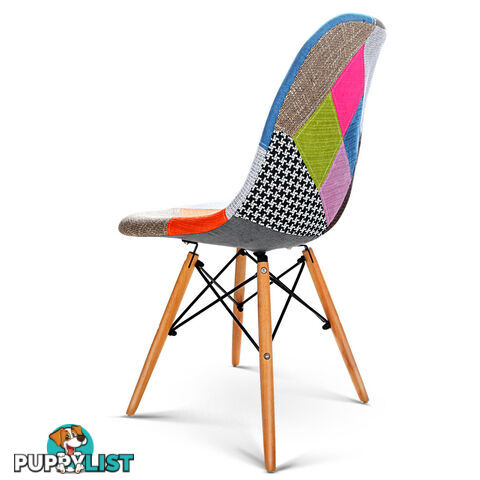 Set of 2 Dining Chair Fabric