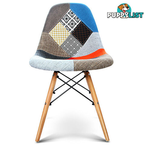 Set of 2 Dining Chair Fabric