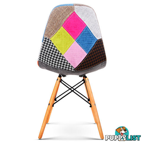 Set of 2 Dining Chair Fabric