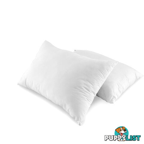 Set of 4 Pillows - 2 Soft & 2 Medium