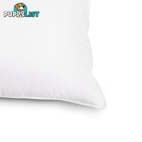 Set of 4 Pillows - 2 Soft & 2 Medium