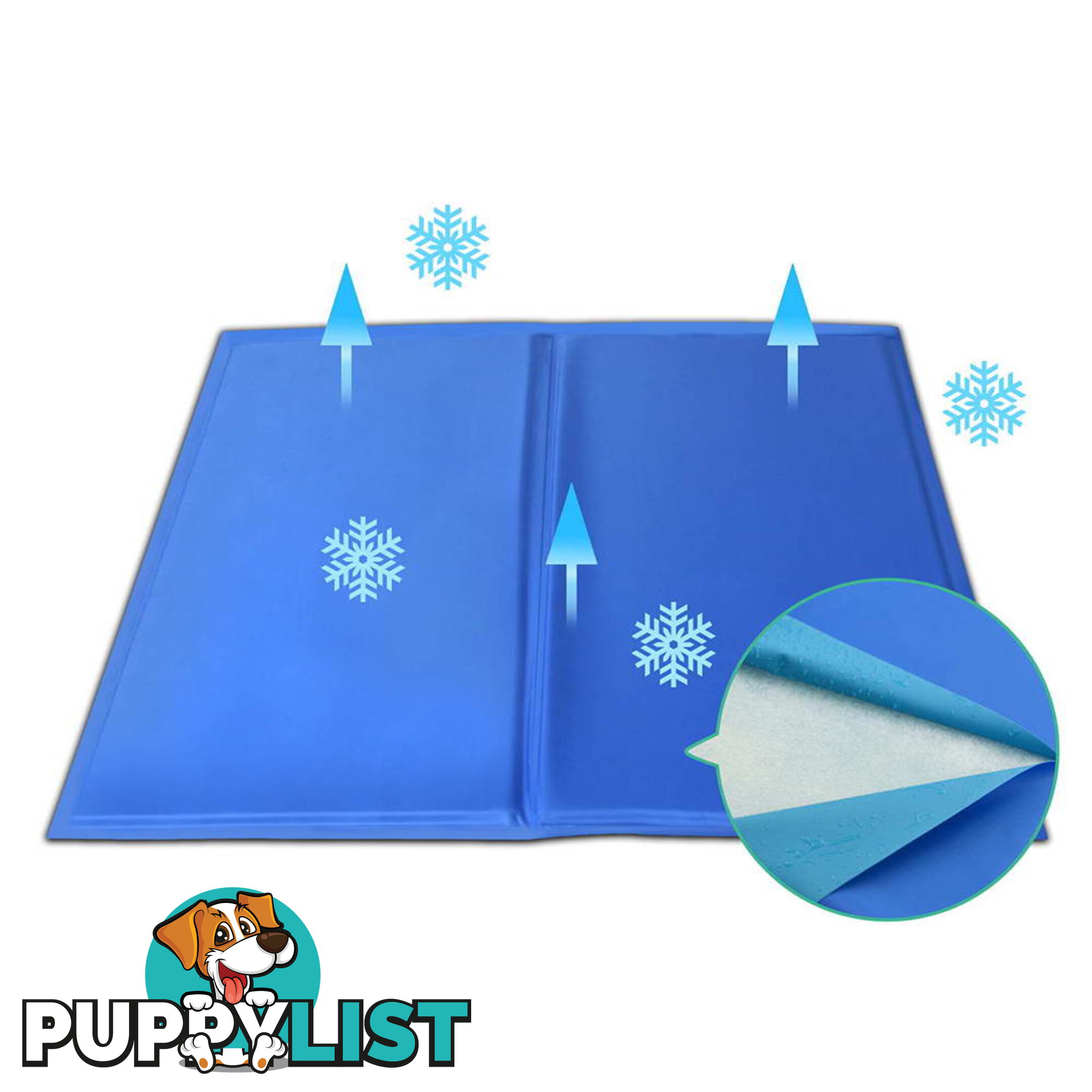 Non Toxic Pet Cooling Mat - Large