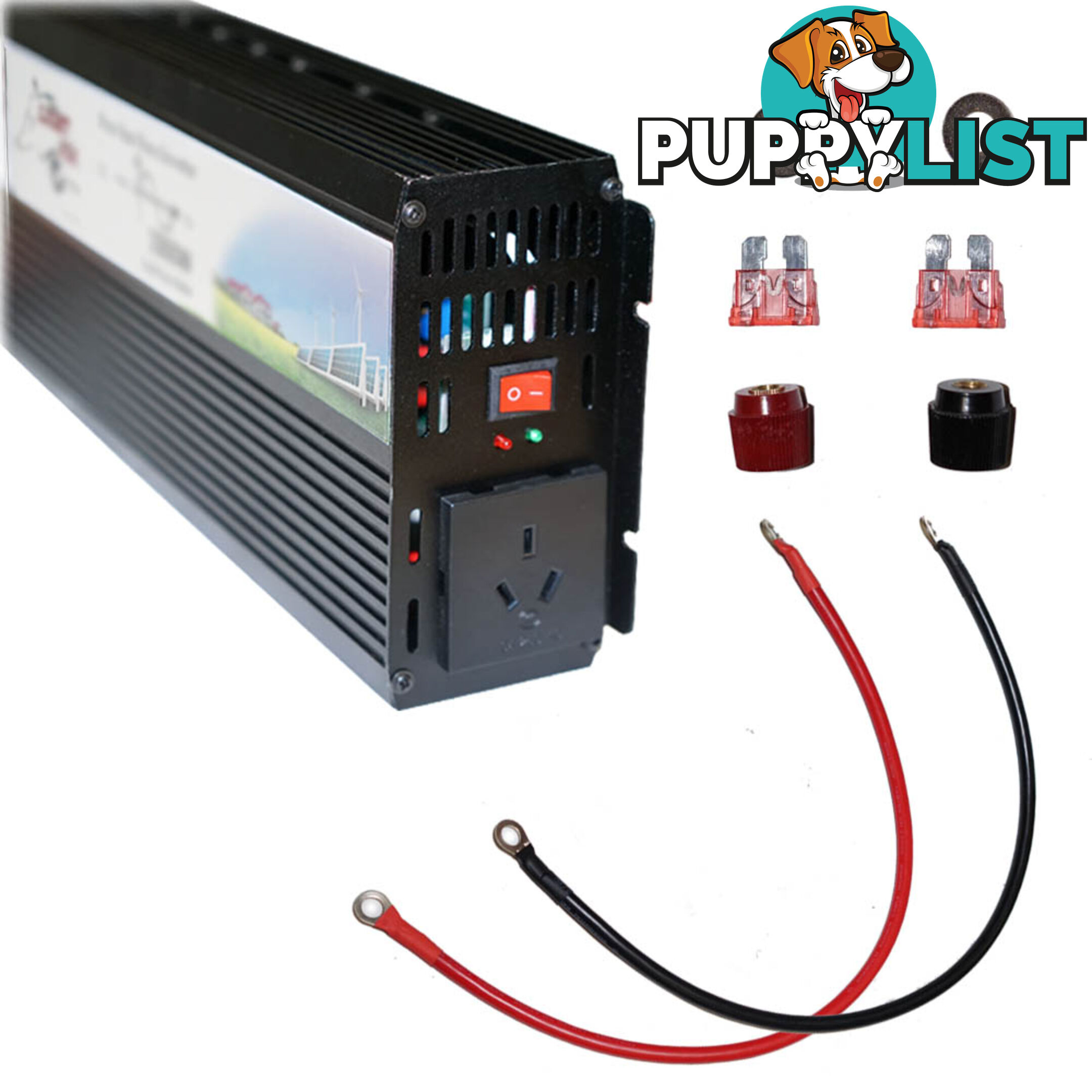 PURE SINE WAVE 1500W MAX 3000W 12V-240V POWER INVERTER CAR CARAVAN CAMPING BOAT