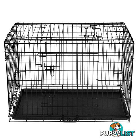 Metal Collapsible Dog Cage 36IN