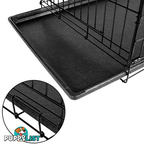 Metal Collapsible Dog Cage 36IN