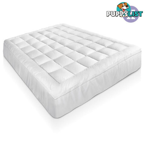 Bamboo Pillowtop Mattress Topper 5cm - King