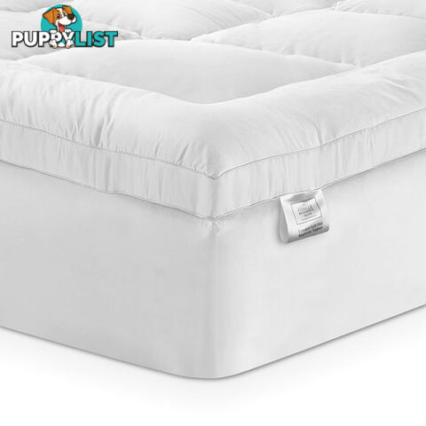 Bamboo Pillowtop Mattress Topper 5cm - King