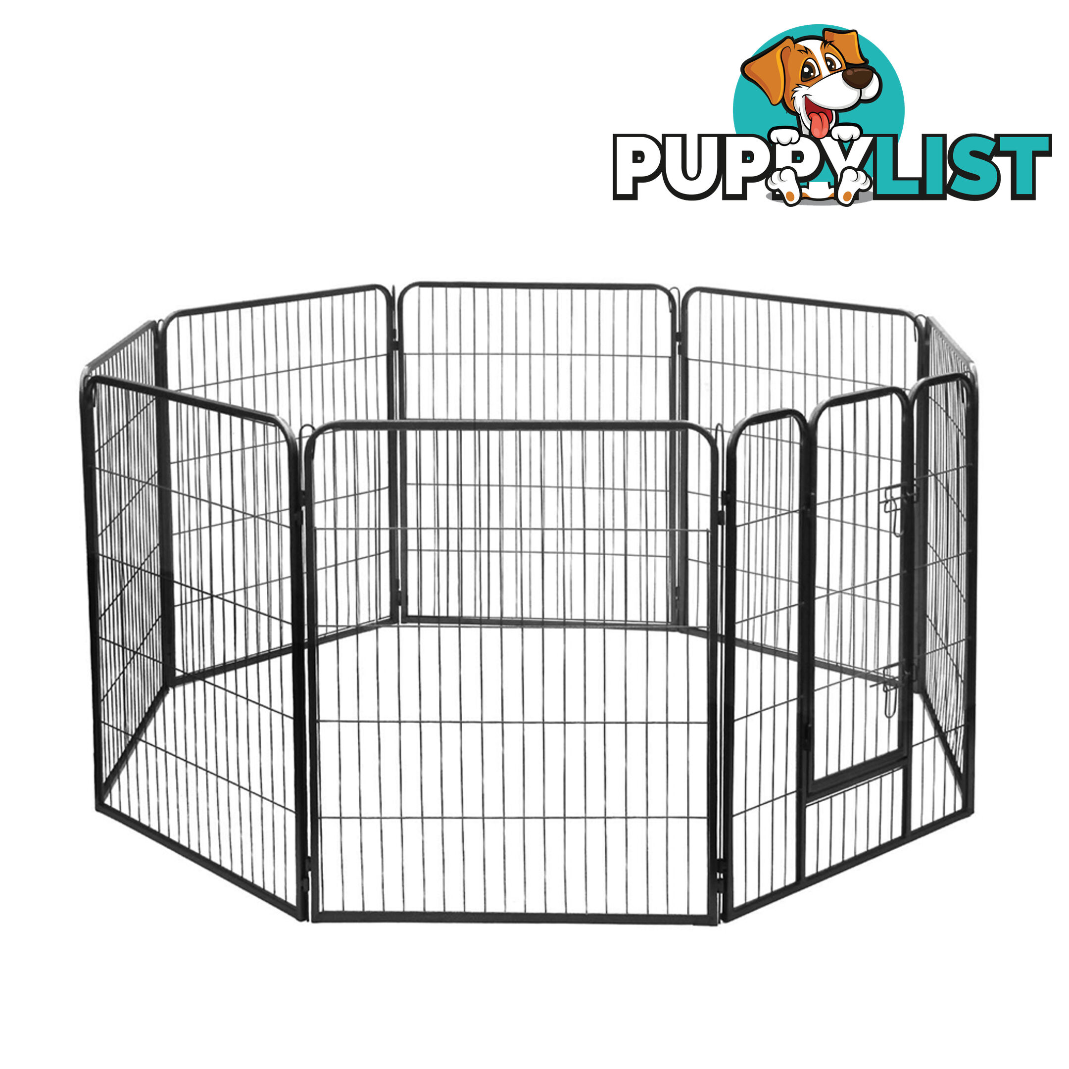 Adjustable 8 Panel Pet Playpen