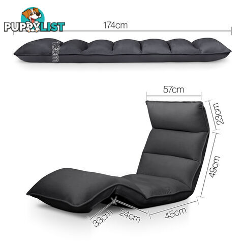 Lounge Sofa Chair - 375 Adjustable Angles _ÑÐ Charcoal