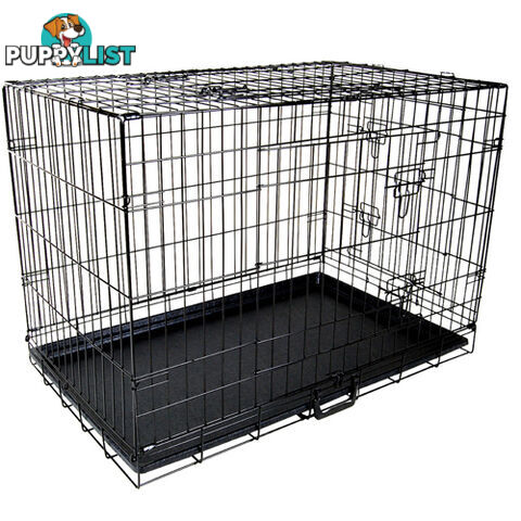 48 Inch Metal Collapsible Dog Cage