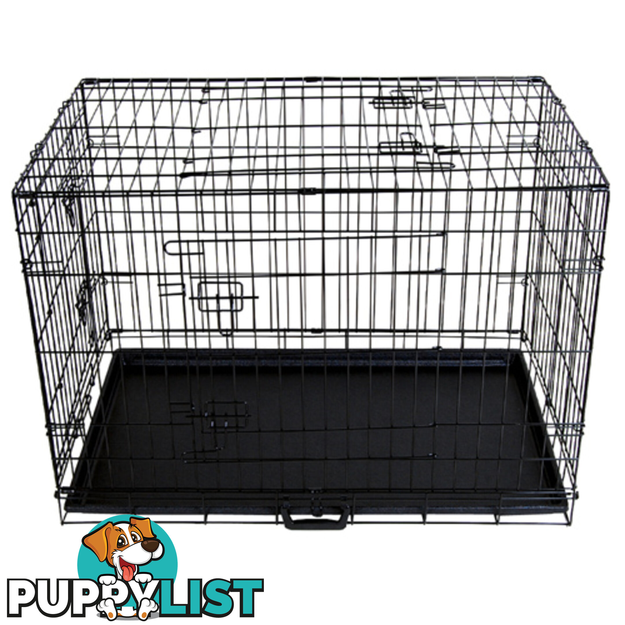 48 Inch Metal Collapsible Dog Cage