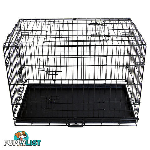 48 Inch Metal Collapsible Dog Cage