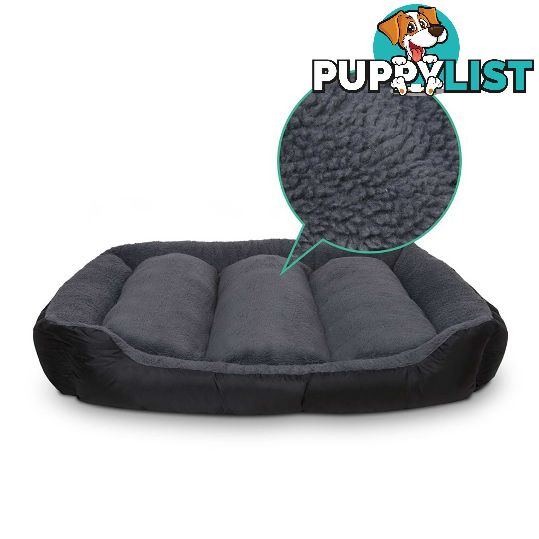 Waterproof Fleece Lined Dog Bed - XXLarge