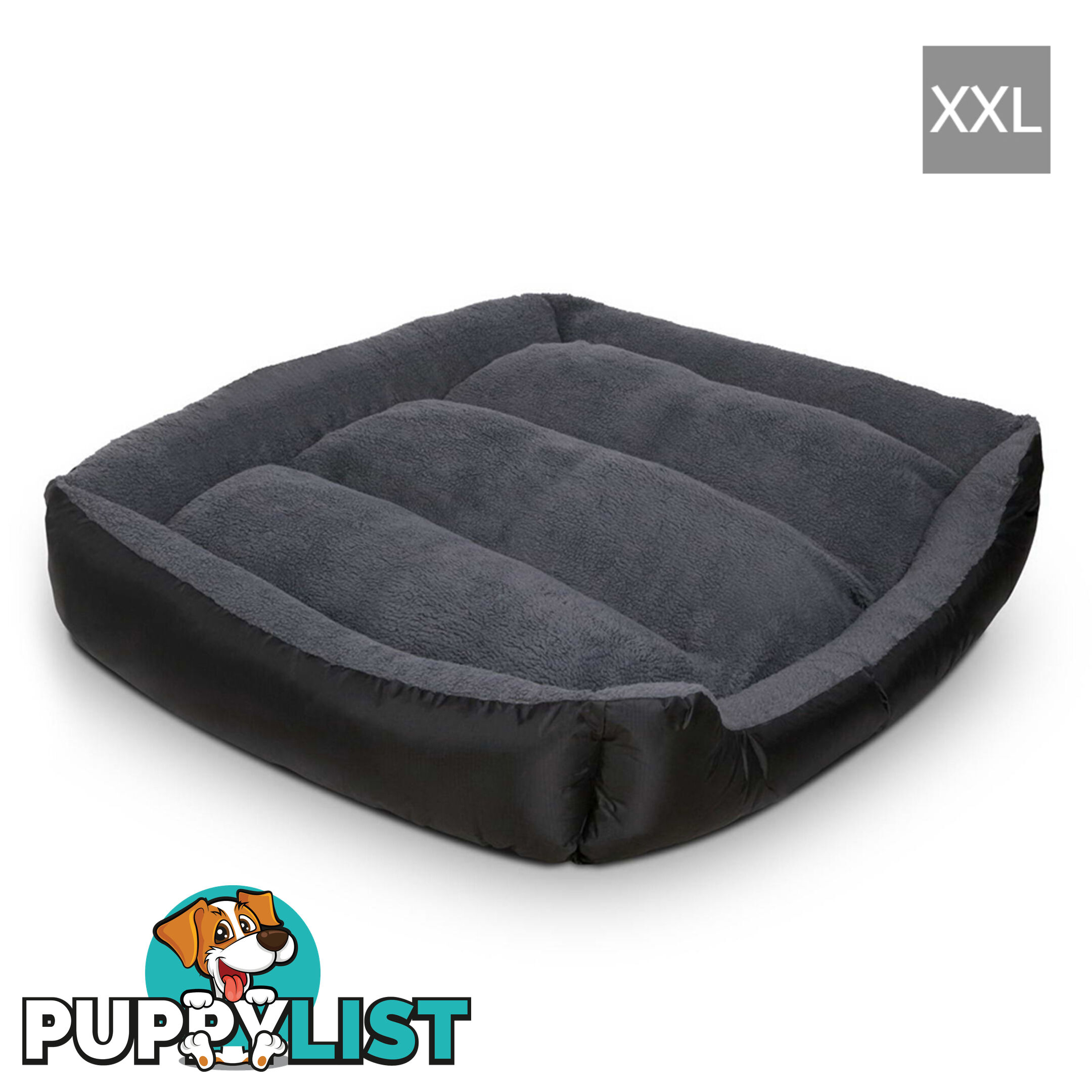 Waterproof Fleece Lined Dog Bed - XXLarge