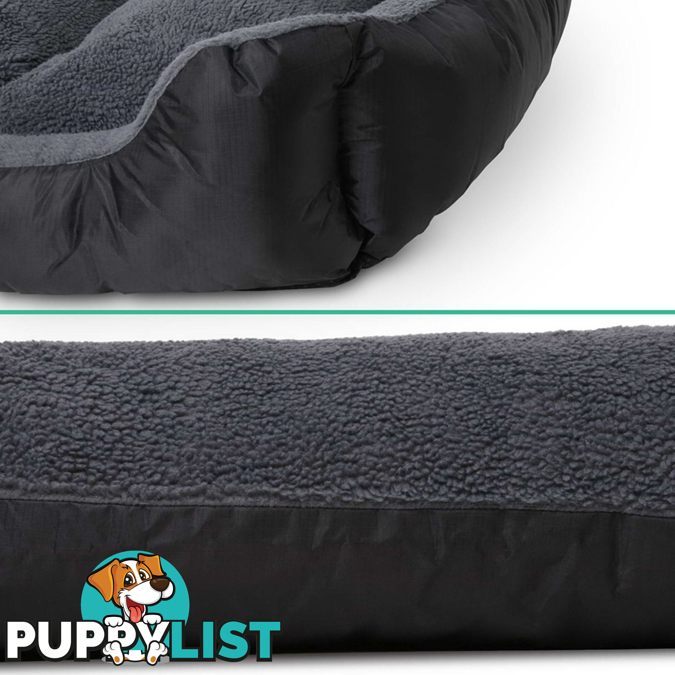 Waterproof Fleece Lined Dog Bed - XXLarge