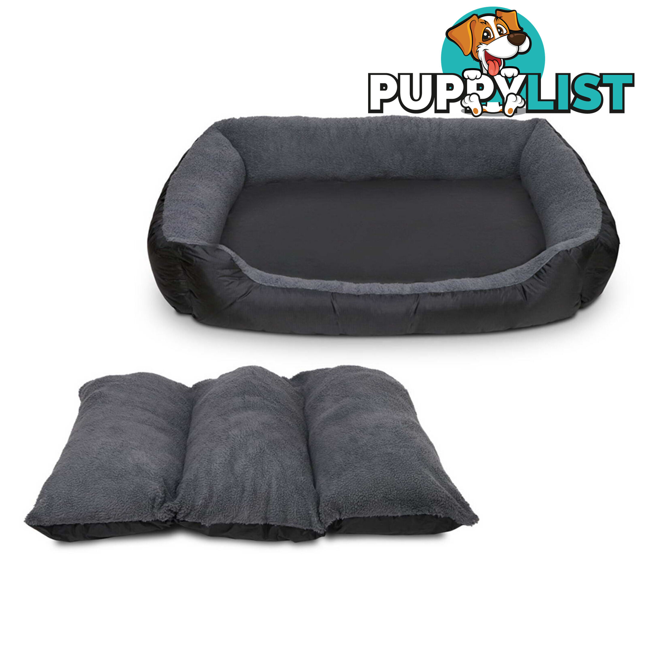 Waterproof Fleece Lined Dog Bed - XXLarge