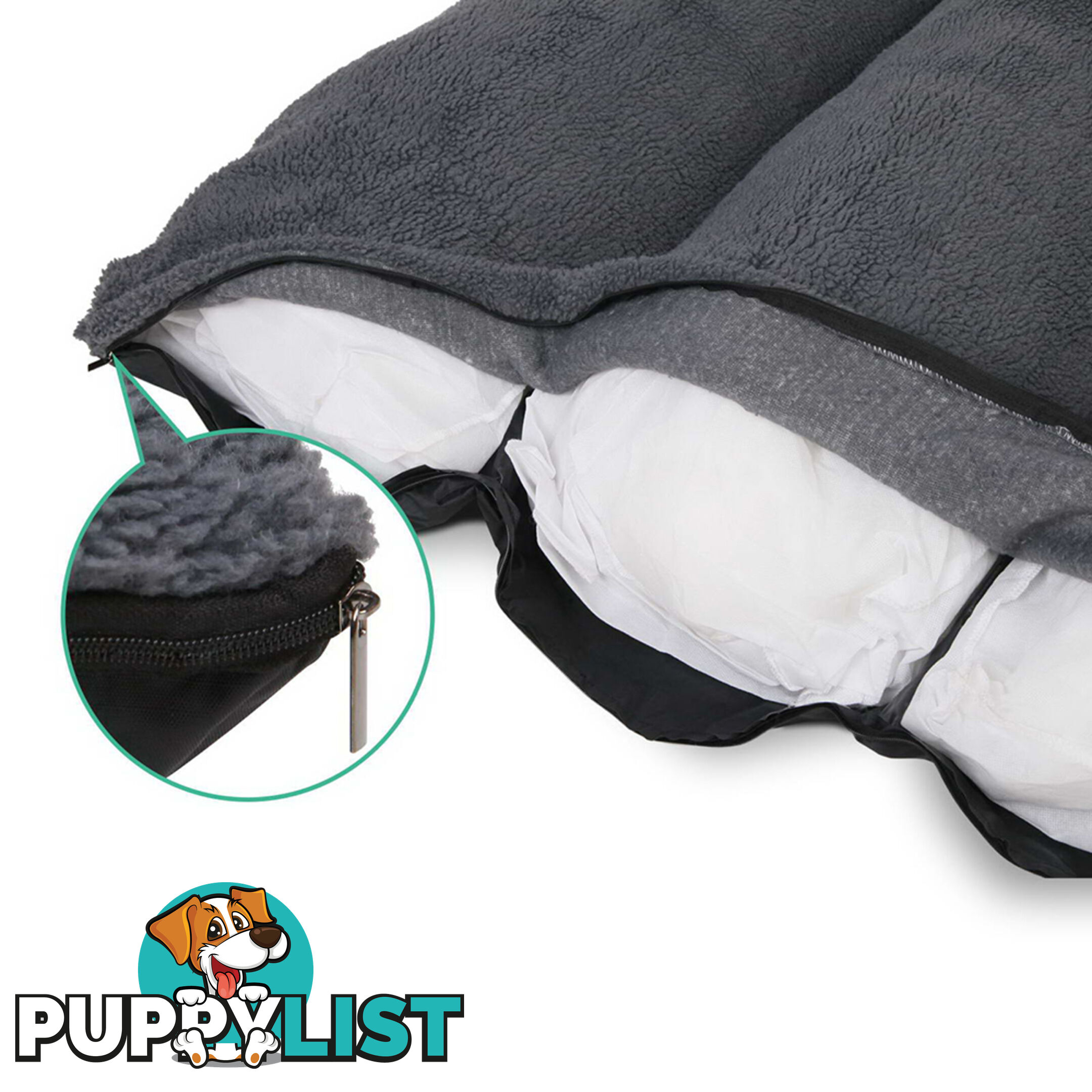 Waterproof Fleece Lined Dog Bed - XXLarge