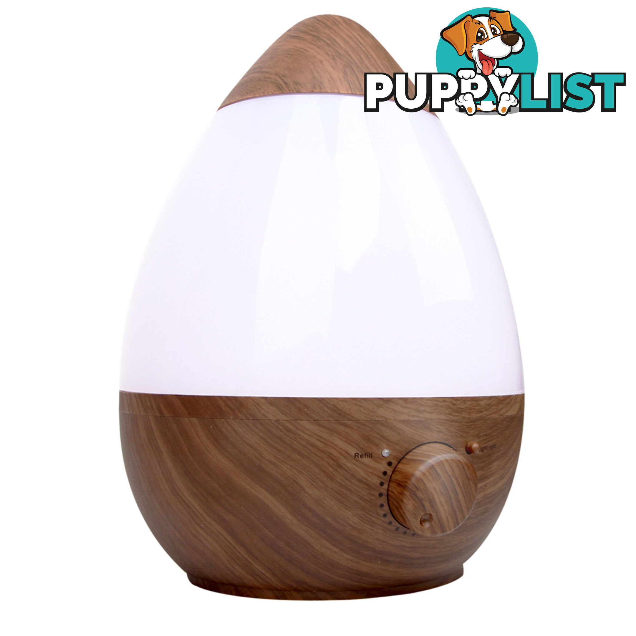 Ultrasonic Cool Mist Air Humidifier 2.3L Dark Wood